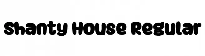 Shanty House Regular  フリーフォントのダウンロード