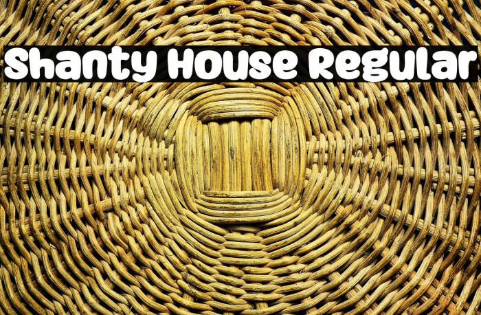 Shanty House Regular Example 1