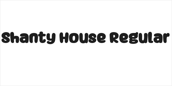 Shanty House Regular Logo