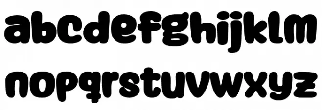 Shanty House Regular Font LOWERCASE