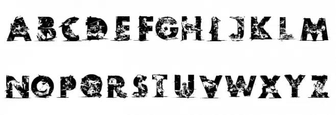 Shanty Town Font Litere mari