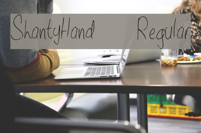 ShantyHand-Regular Font examples