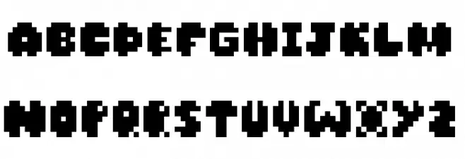 Shaodw Regular Шрифта ВЕРХНИЙ