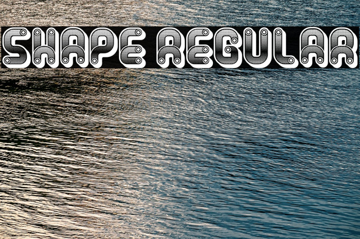 Shape Regular Example 1