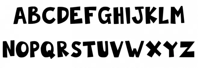 Shaped Corner Regular Шрифта ВЕРХНИЙ