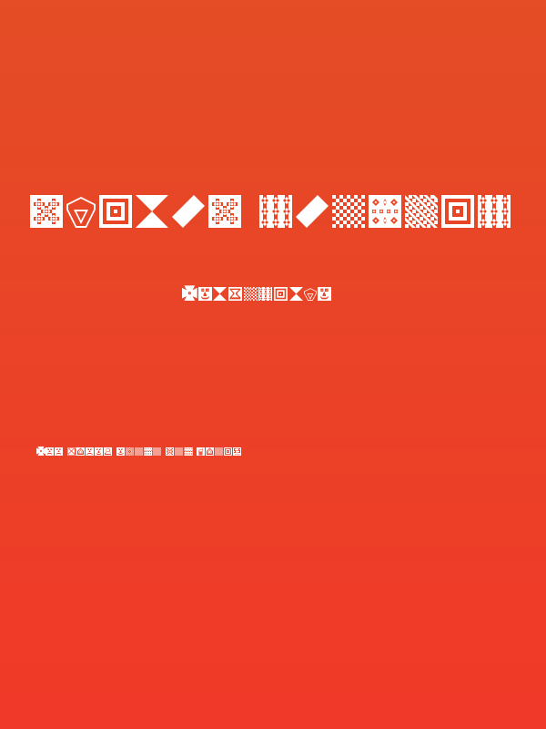 Shapes Regular Poster