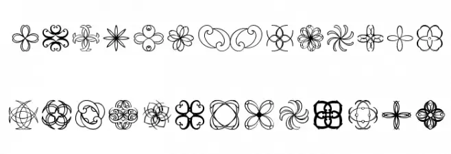 Shapes St फ़ॉन्ट अपरकेस
