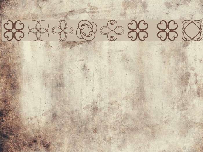 Shapes St Font examples