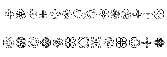 Shapes St Font LOWERCASE