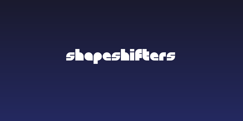 Shapeshifters Social Header