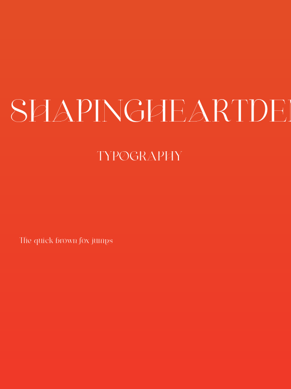 ShapingHeartDEMO Poster