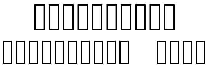 Shapour Font OTHER CHARS