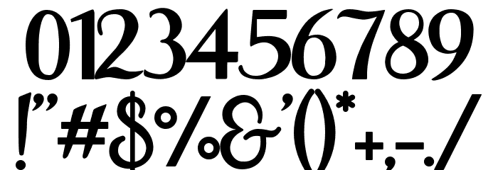 Shaquilla Free Version Font OTHER CHARS
