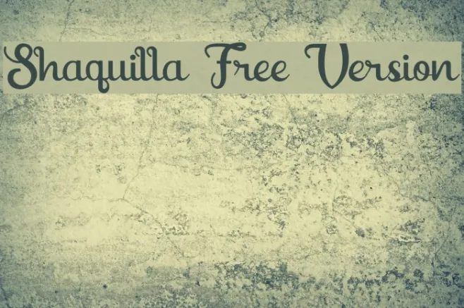 Shaquilla Free Version Example 3