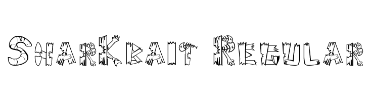 SharKbait Regular  Frei Schriftart Herunterladen