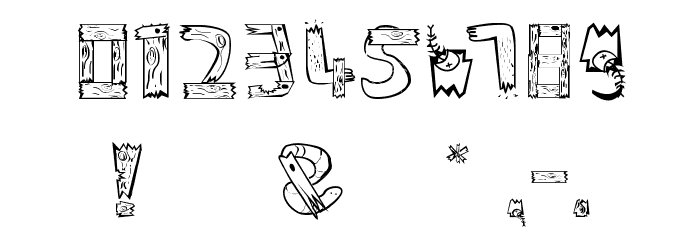 SharKbait Regular Font OTHER CHARS