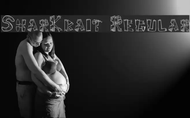 SharKbait Regular Font examples