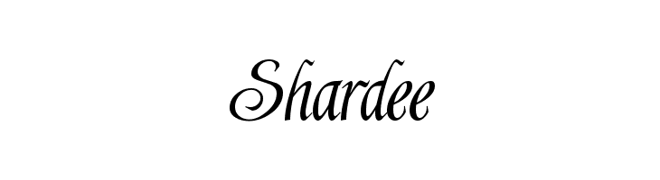 Shardee Font