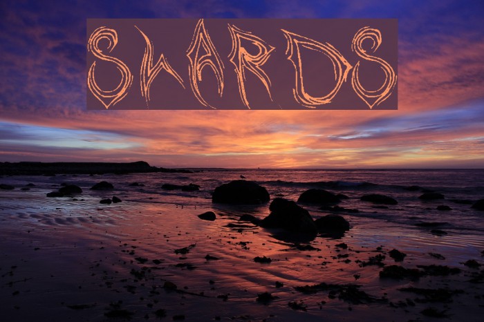 Shards Font examples