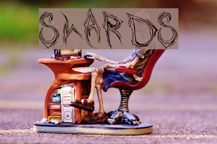 Shards Font examples