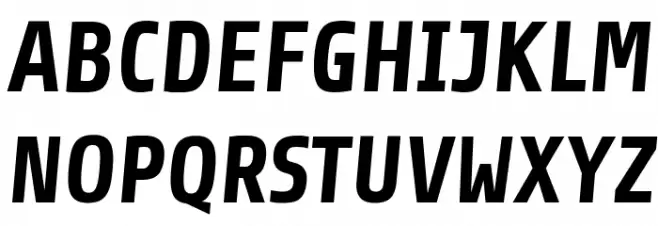 Share Bold Italic フォント 大文字