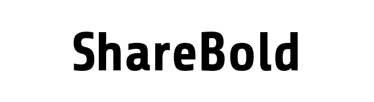 Share Bold  les polices de caractères gratuit tlcharger