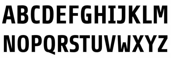 Share Bold Font Litere mari