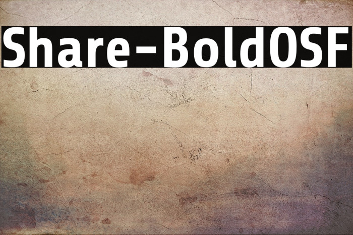 Share-BoldOSF Example 2