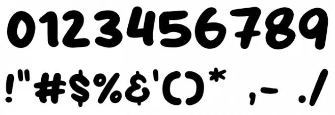 Share Dong Font OTHER CHARS