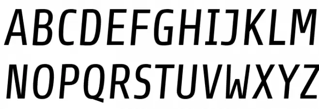 Share Italic フォント 大文字