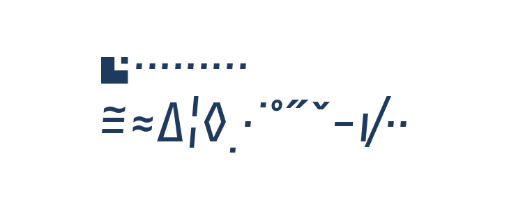 Share-ItalicExp Other Characters