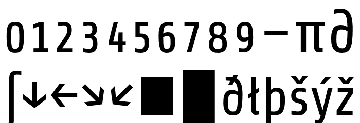 Share-RegularExp Font LOWERCASE