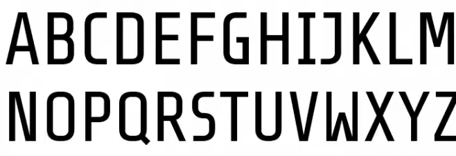 Share Tech Schriftart Groß