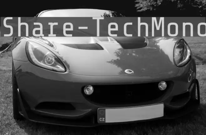 Share-TechMono Fuentes examples