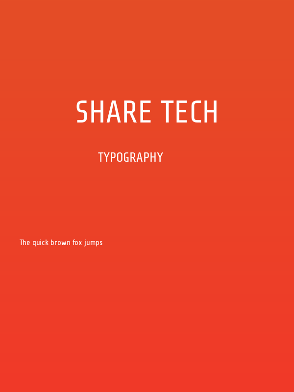 Share Tech Poster