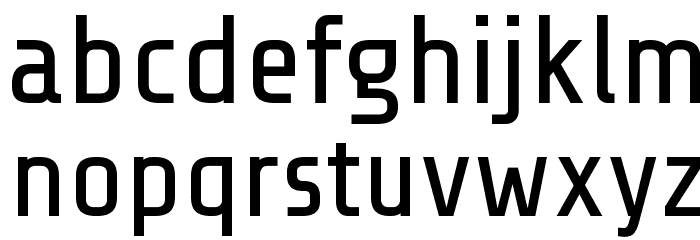 Share Tech Font LOWERCASE