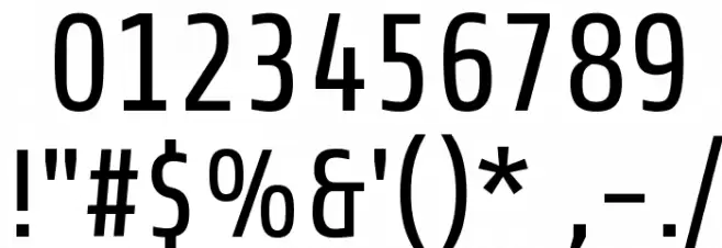 Share Font OTHER CHARS