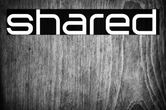 Shared Schriftart examples