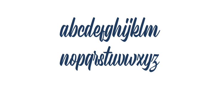 Sharely-Regular Lowercase