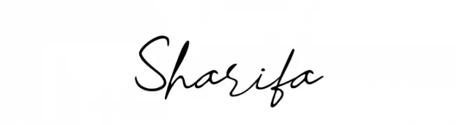 Sharifa  Скачать бесплатные шрифты
