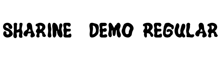 Sharine - DEMO Regular  font caratteri gratis