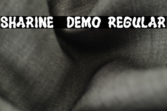 Sharine - DEMO Regular Example 2