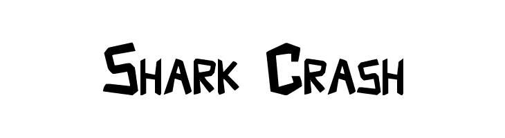 Shark Crash Font
