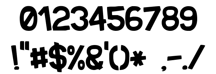 Shark Formal Funnyness Font OTHER CHARS