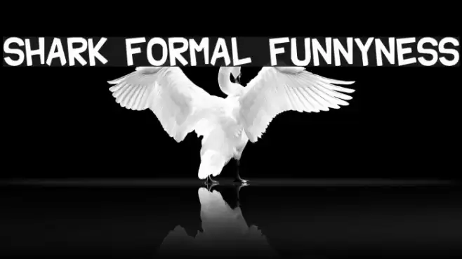 Shark Formal Funnyness フォント examples