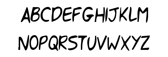Shark Got Your Hand Font LOWERCASE