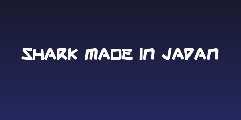 Shark Made In Japan Social Header