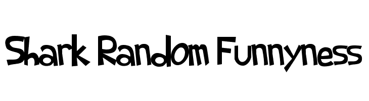 Shark Random Funnyness Font