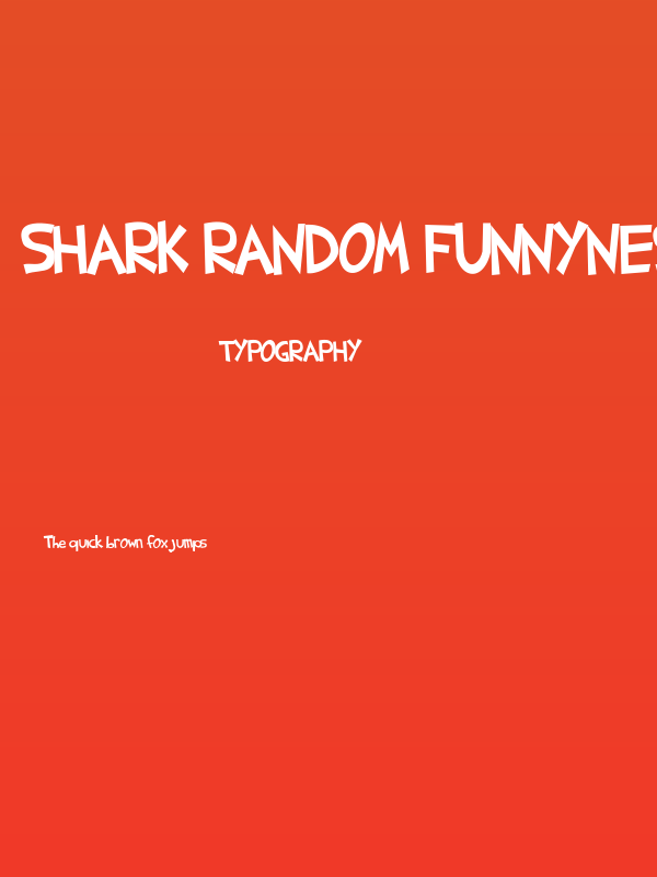 Shark Random Funnyness Poster