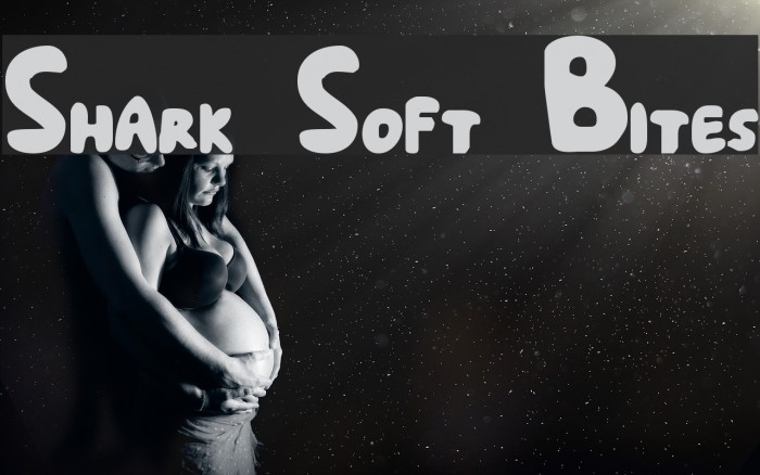 Shark Soft Bites Font examples